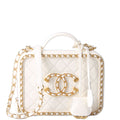 CC Filigree Vanity Case Medium 29M White