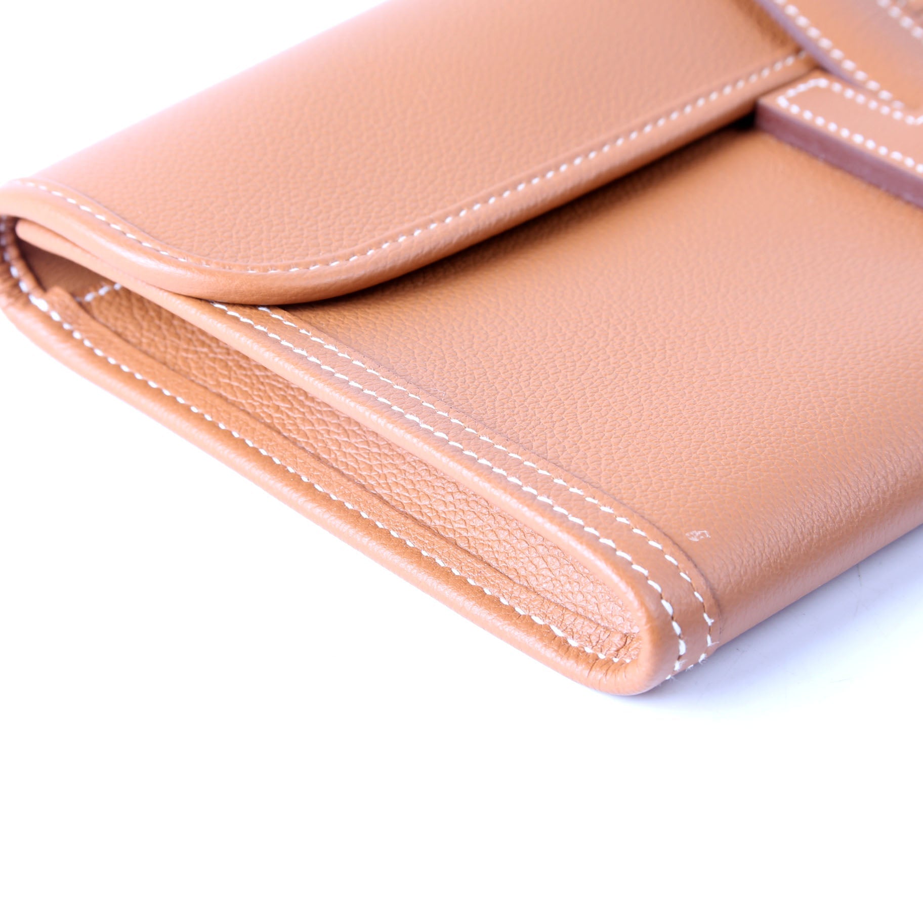 Hermes Jige Elan 29 Clutch Brown