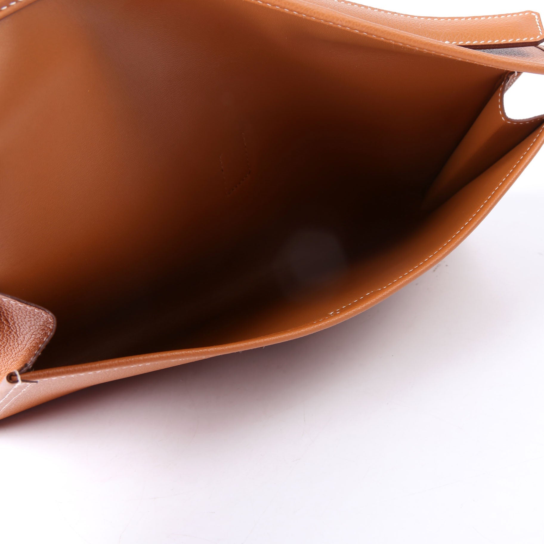 Hermes Jige Elan 29 Clutch Brown