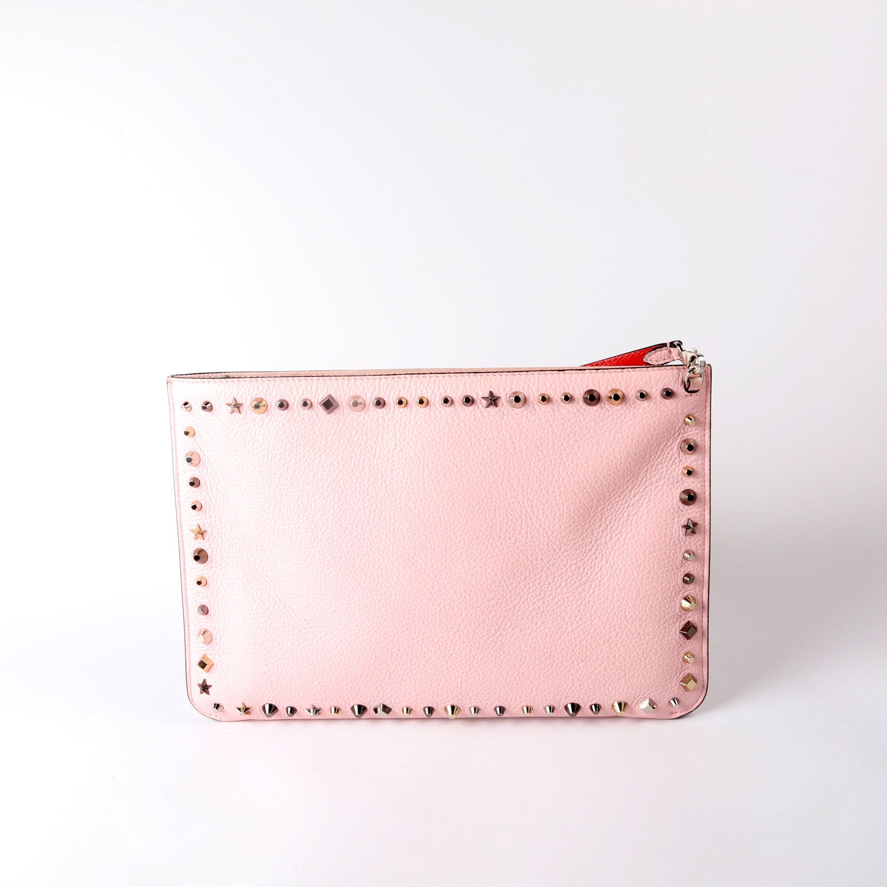 Loubi Studded Crossbody Pink