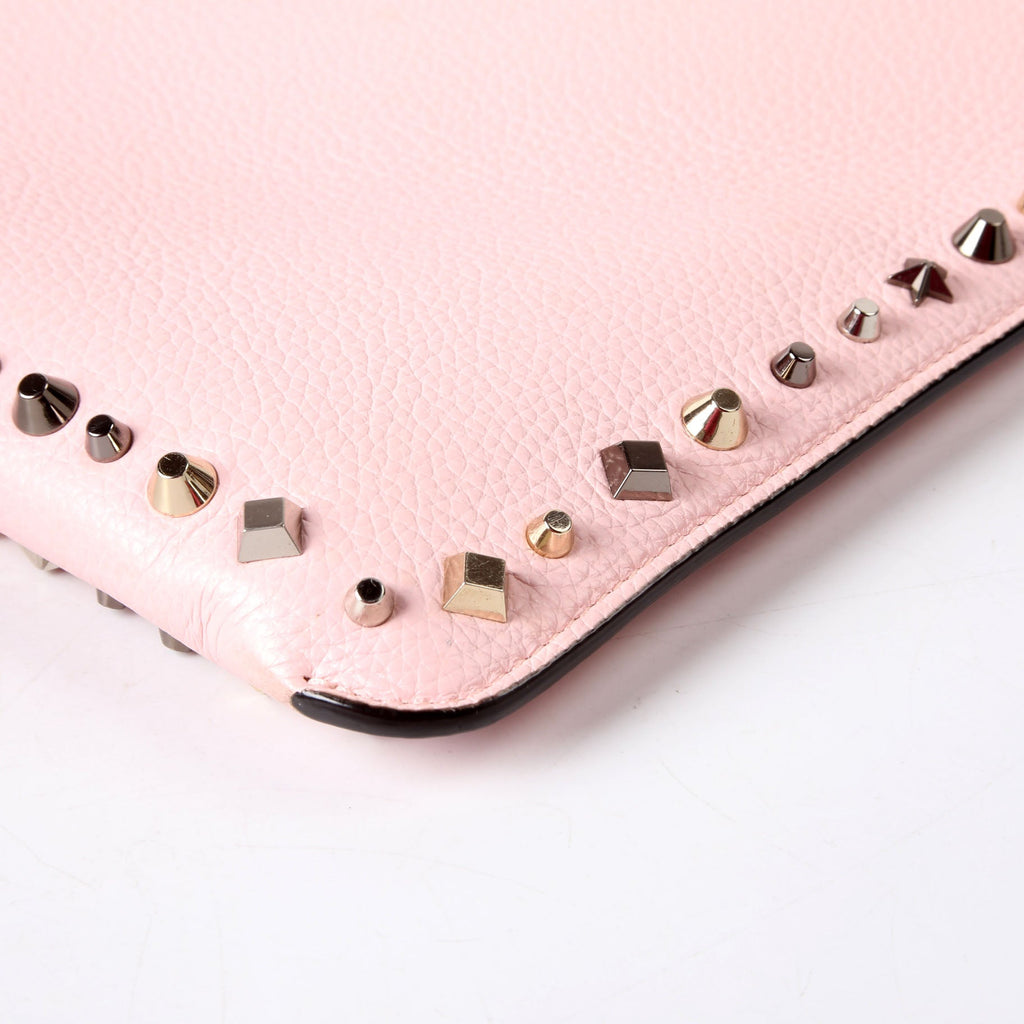 Loubi Studded Crossbody Pink