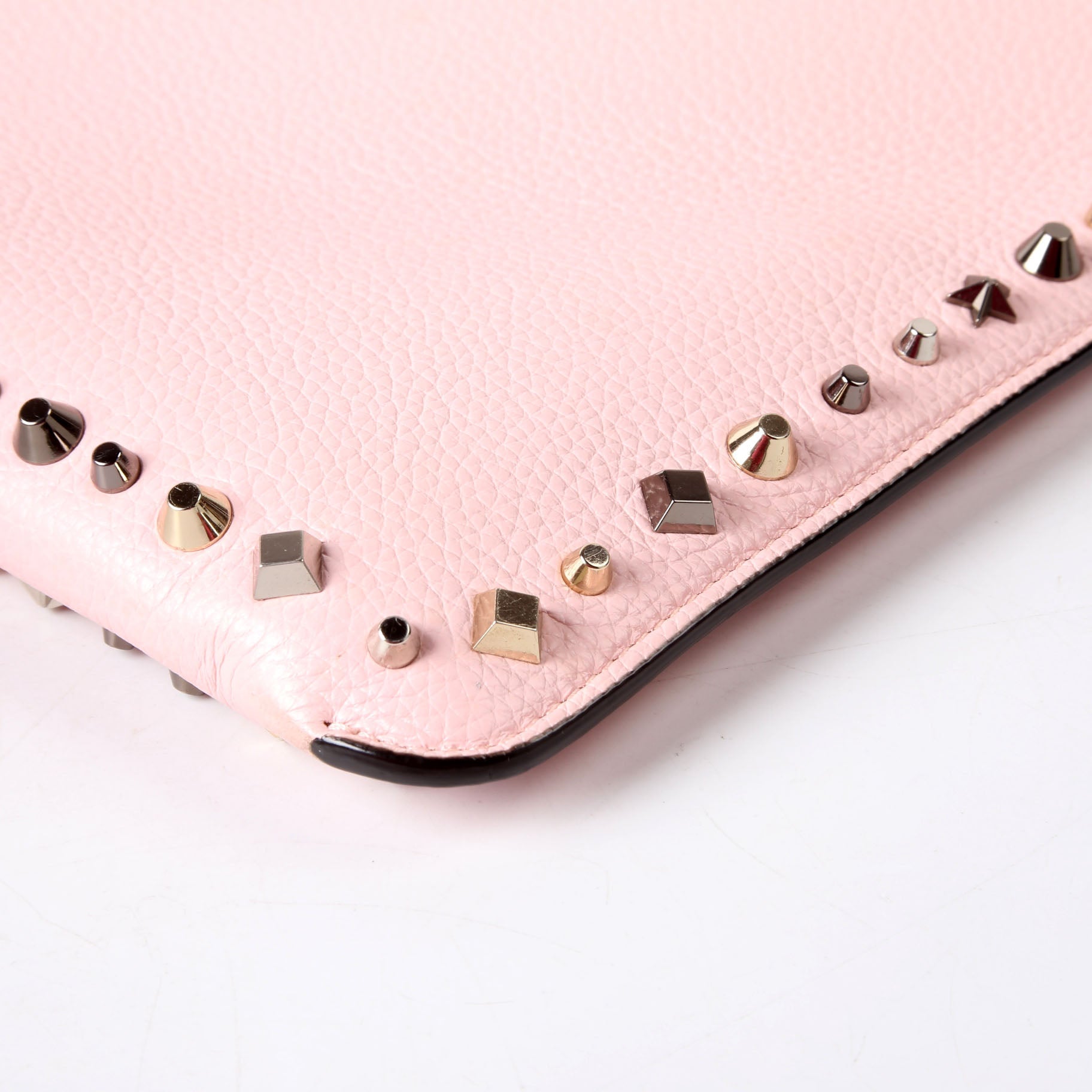 Loubi Studded Crossbody Pink