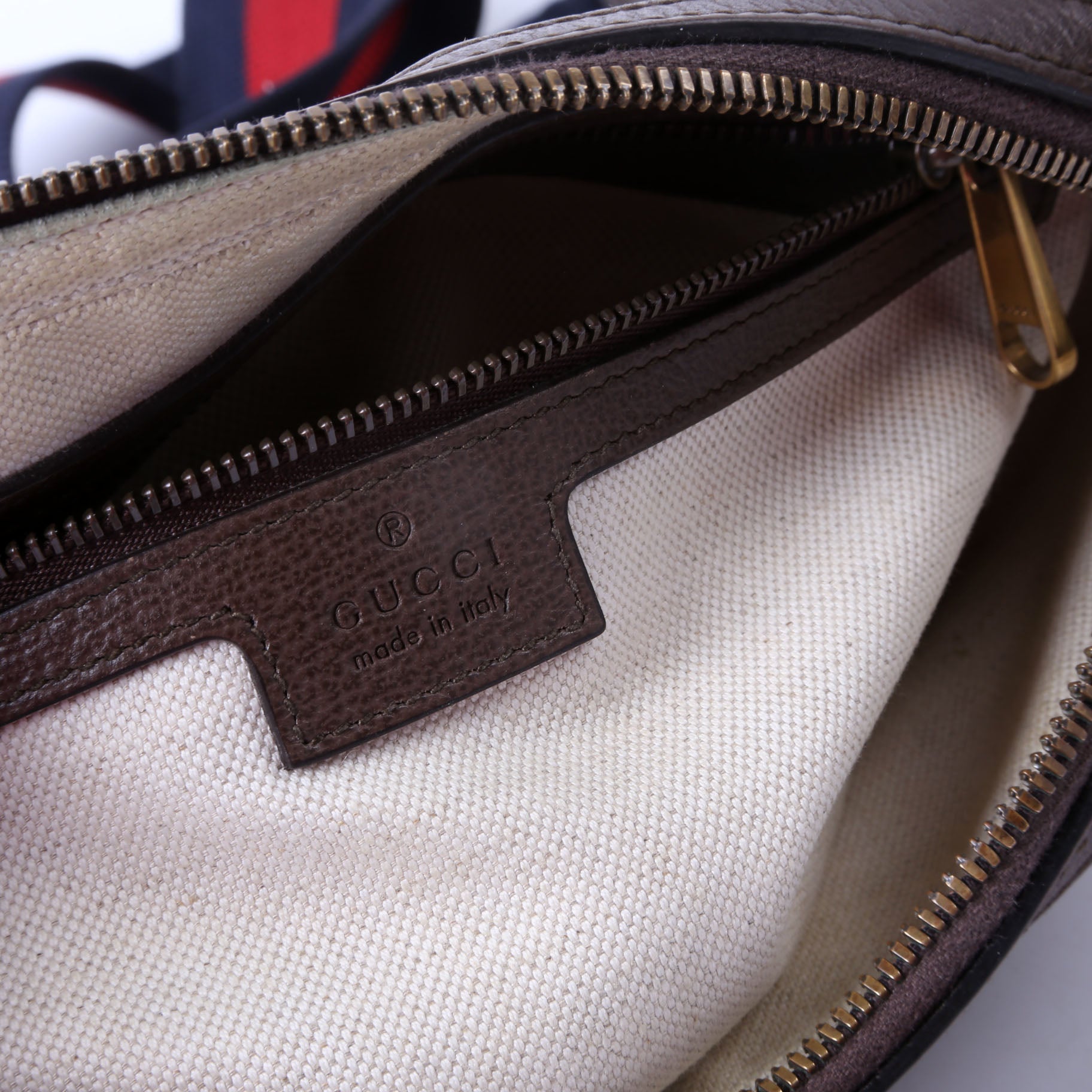 Gucci 699439 GG Supreme Ophidia Small Wristlet Crossbody