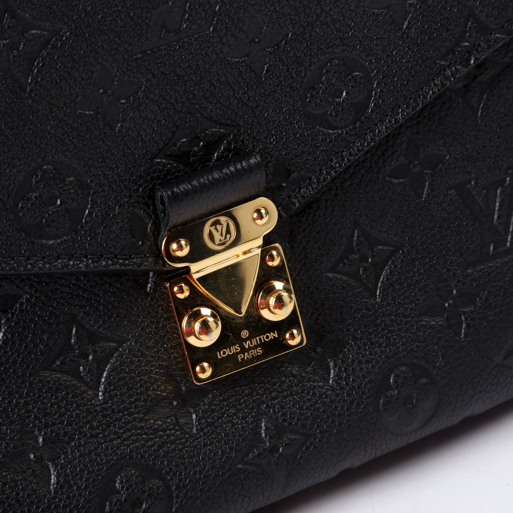 Pochette Metis Empreinte Black
