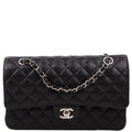 Hold for Shea L: Classic Flap Medium Caviar 22M Black/Silver
