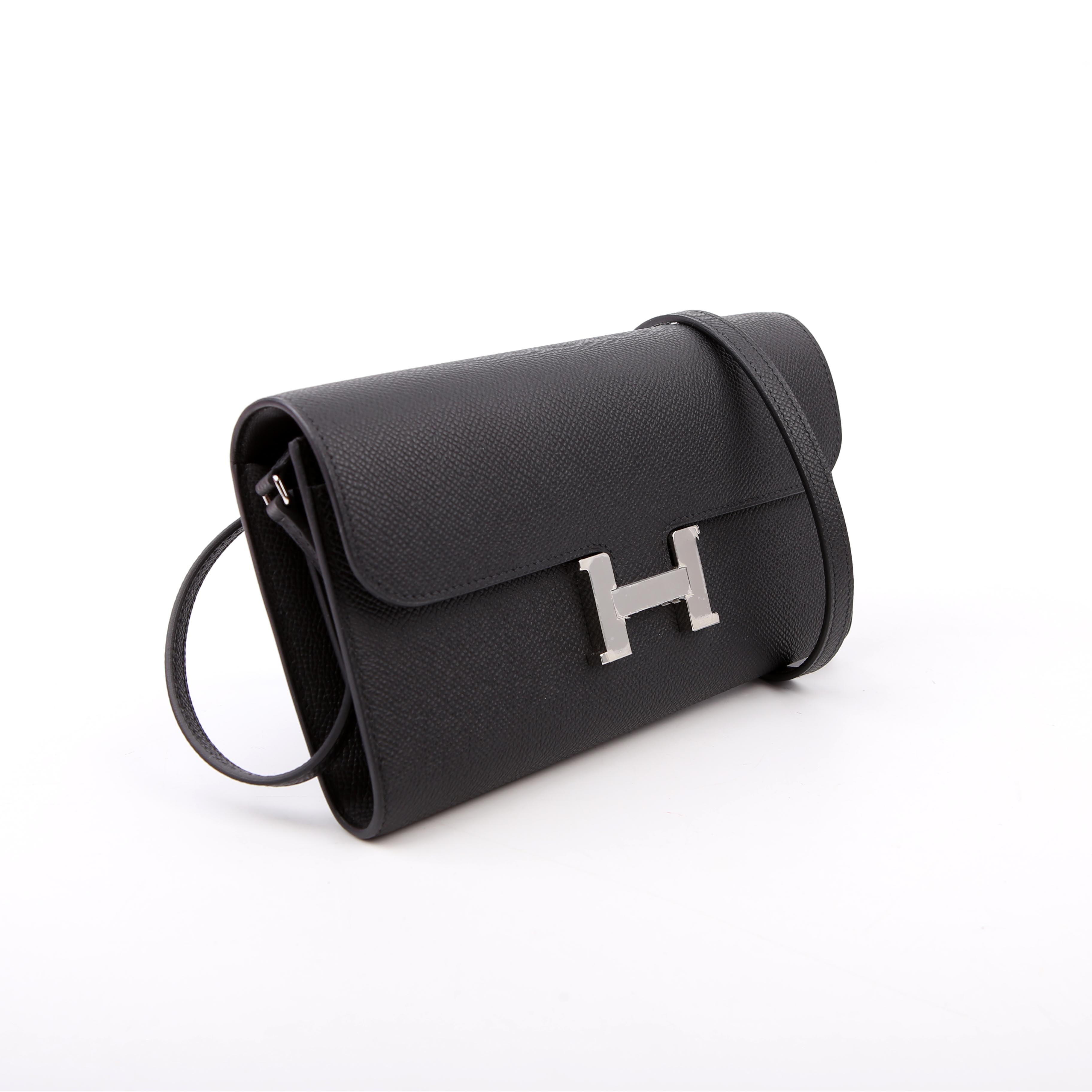 Hermes Constance To Go Epsom 2024 Black