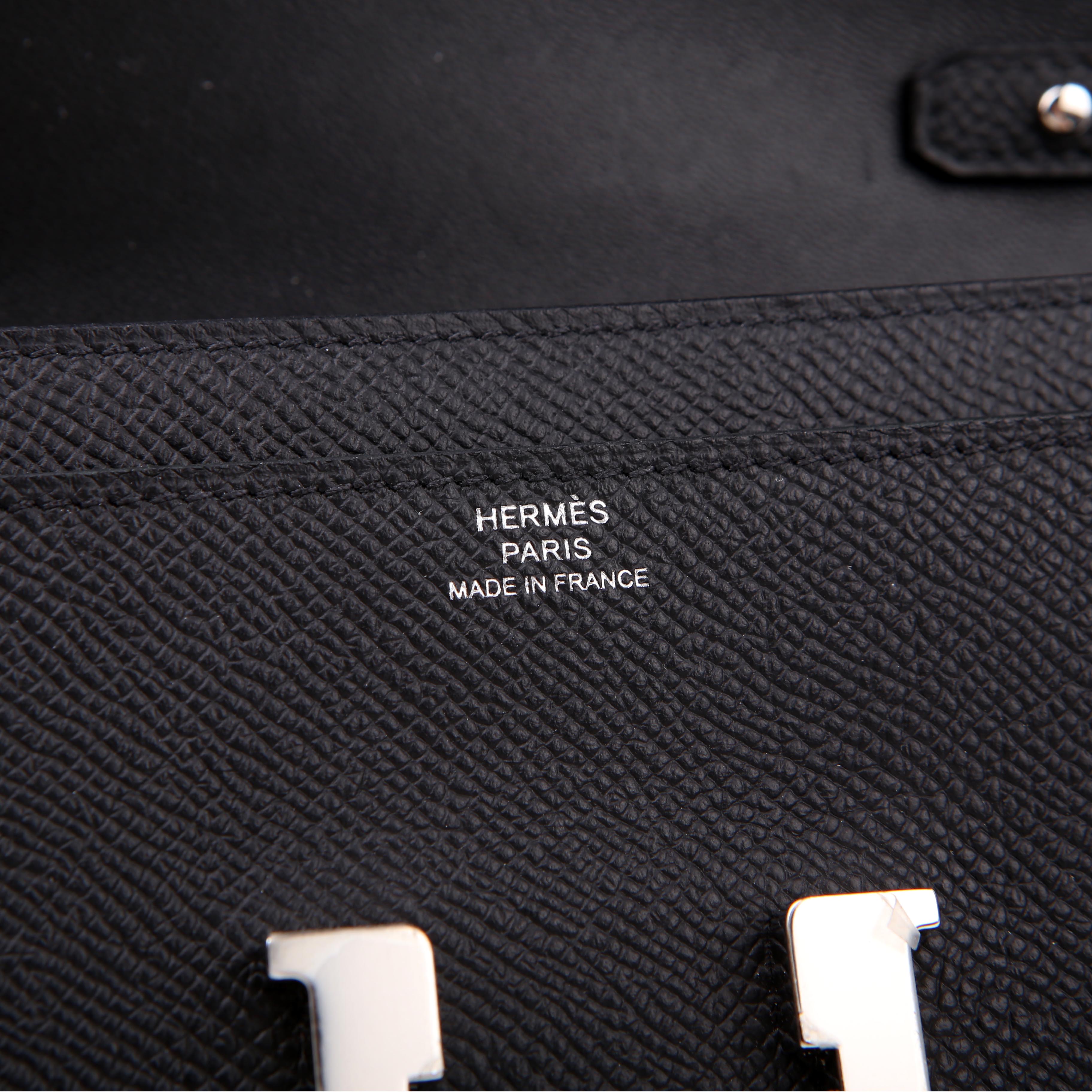 Hermes Constance To Go Epsom 2024 Black