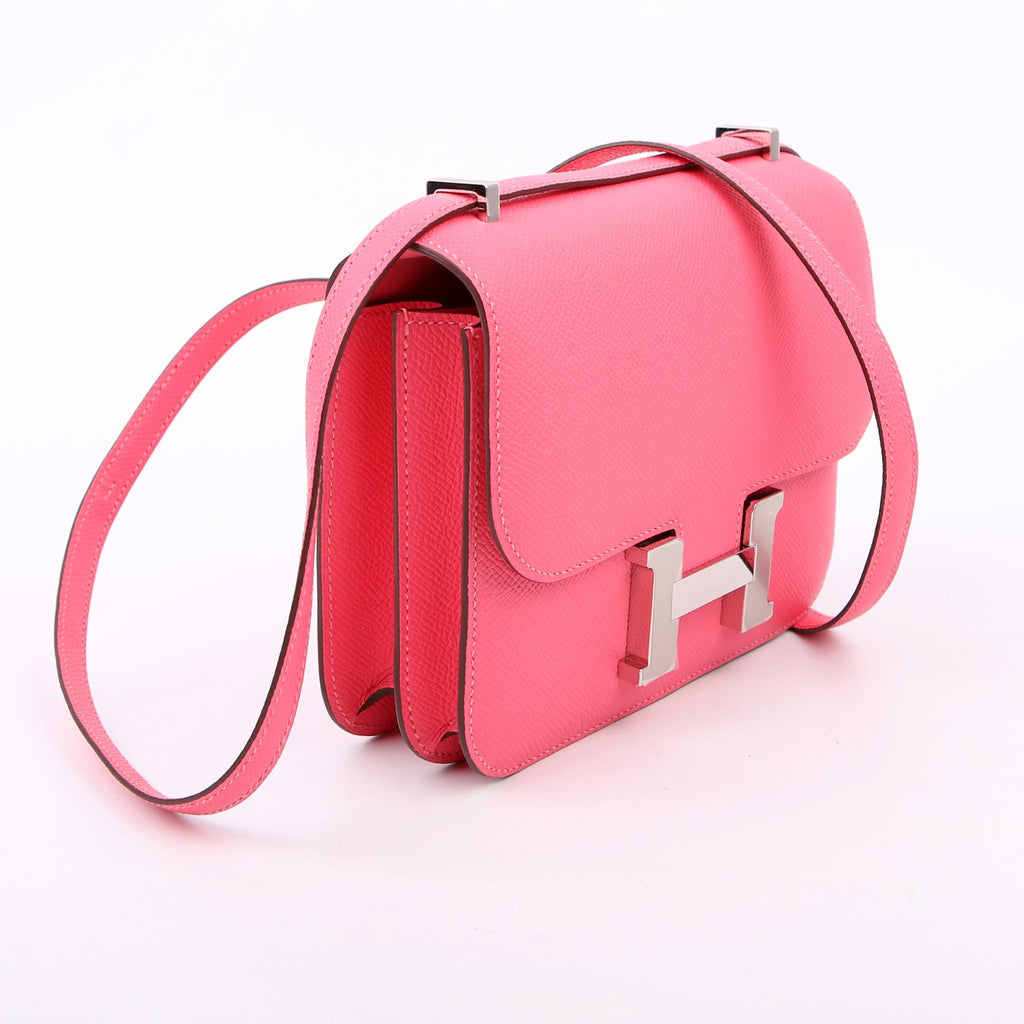 Hermes Constance 3 Mini Epsom 2024 Rose Azalee