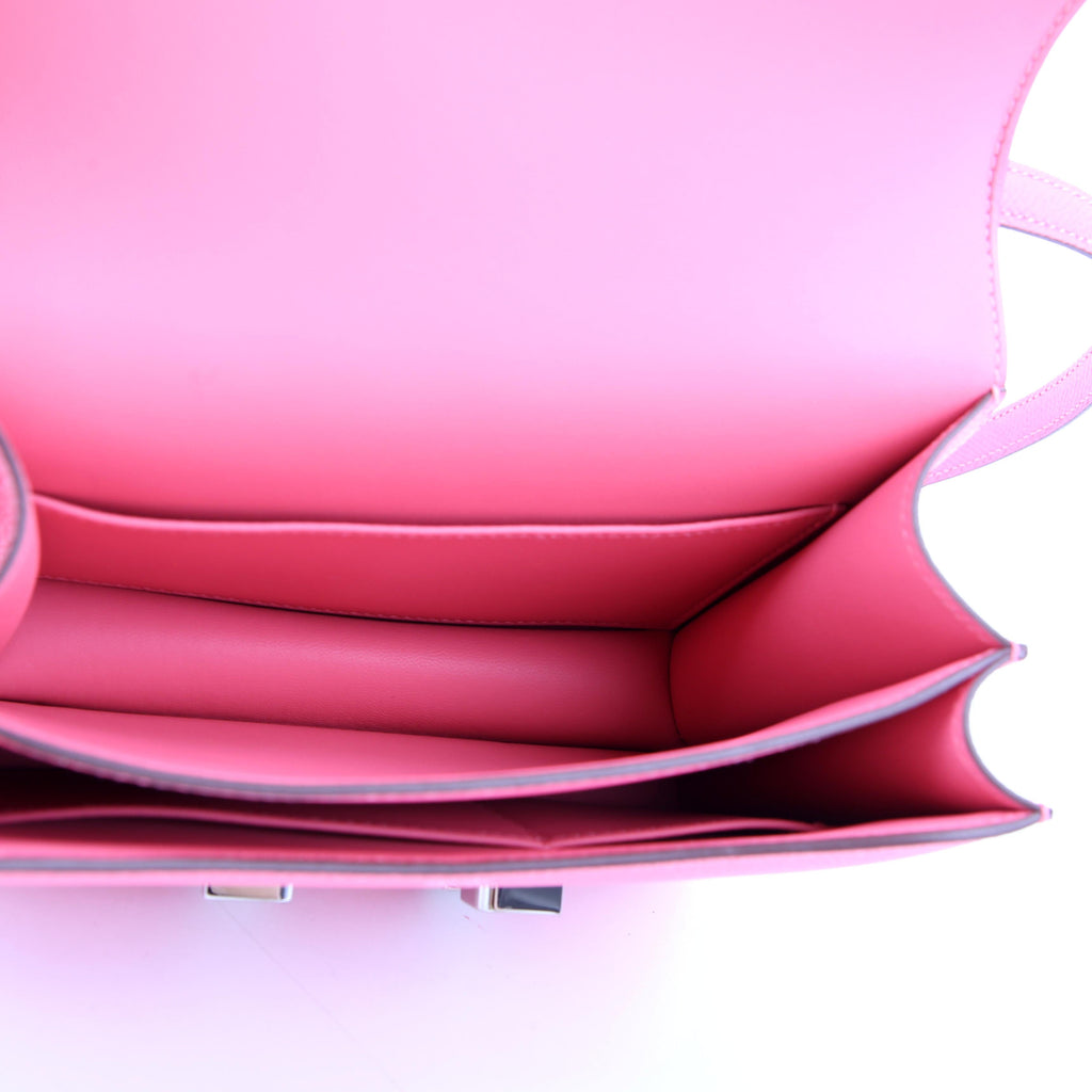 Hermes Constance 3 Mini Epsom 2024 Rose Azalee