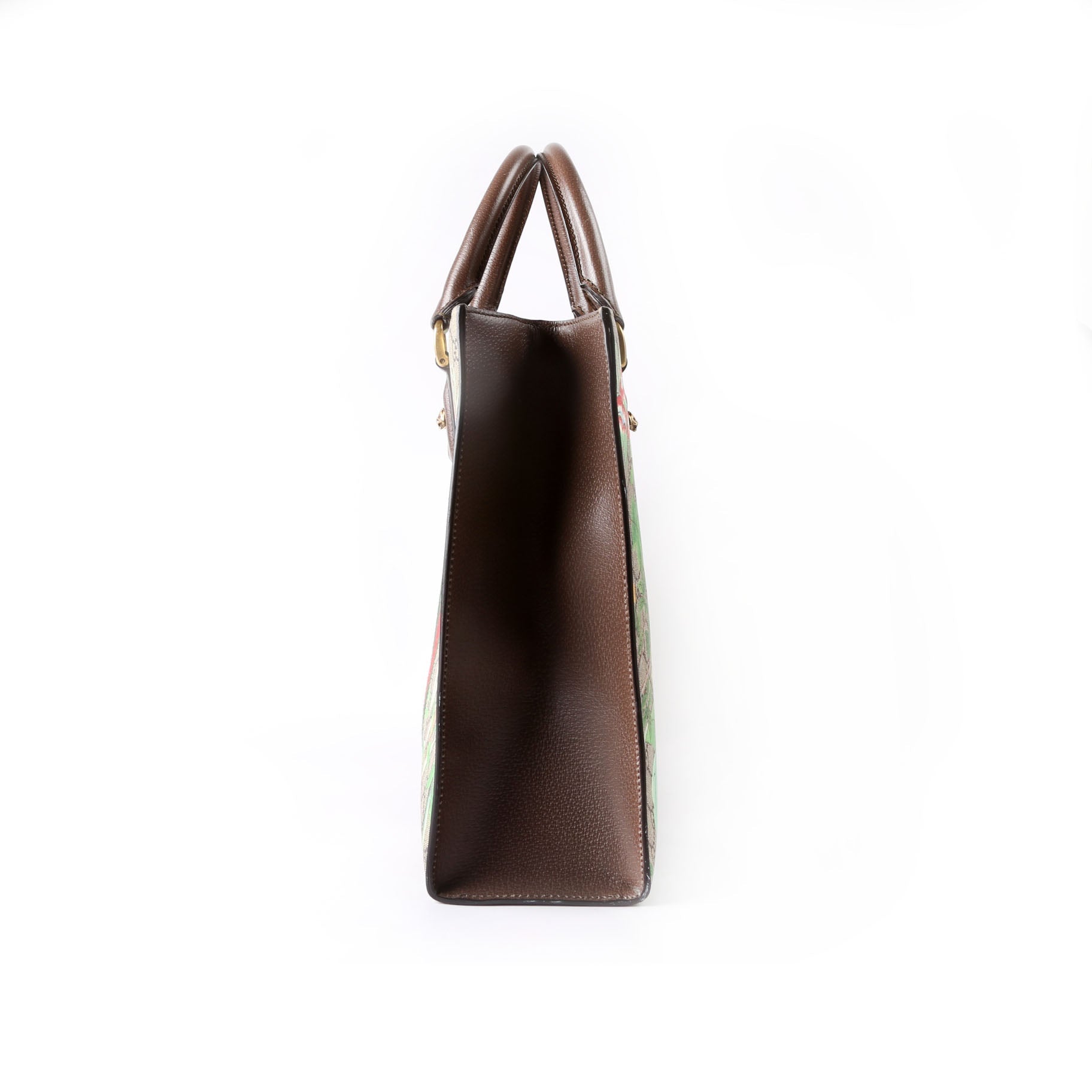 437541 GG Tian Animalier Web Top Handle Tote
