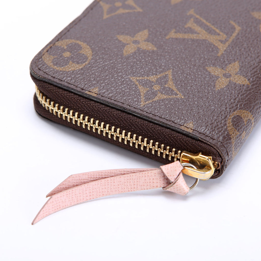 Clemence Wallet Monogram Pink