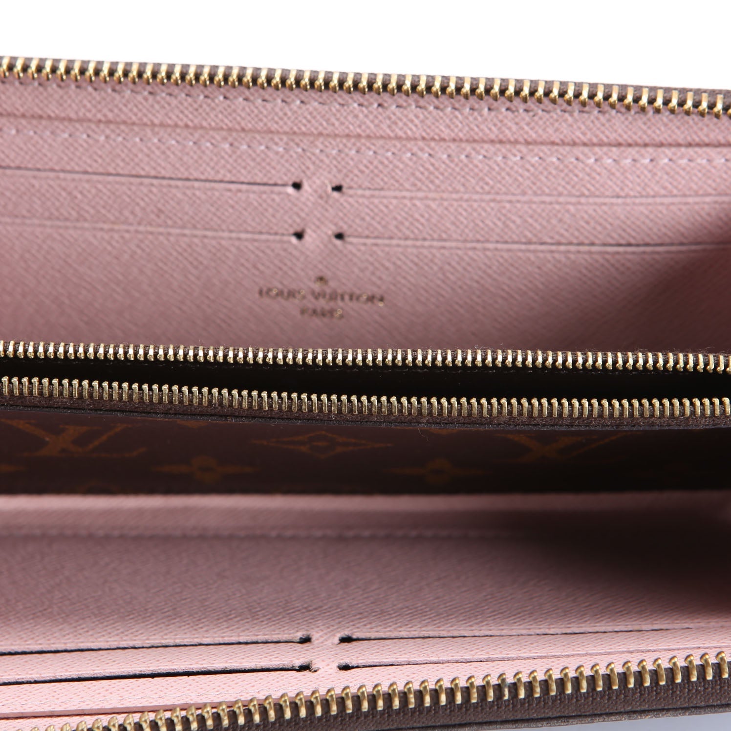 Clemence Wallet Monogram Pink