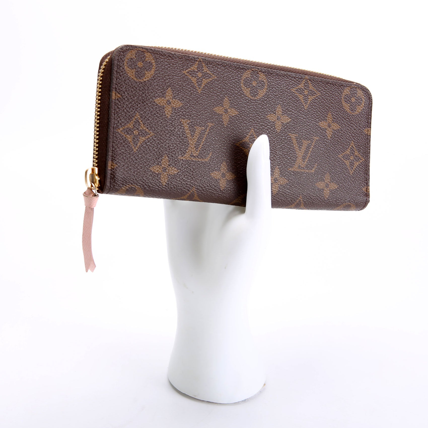 Clemence Wallet Monogram Pink