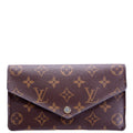 Jeanne Wallet Monogram Pink