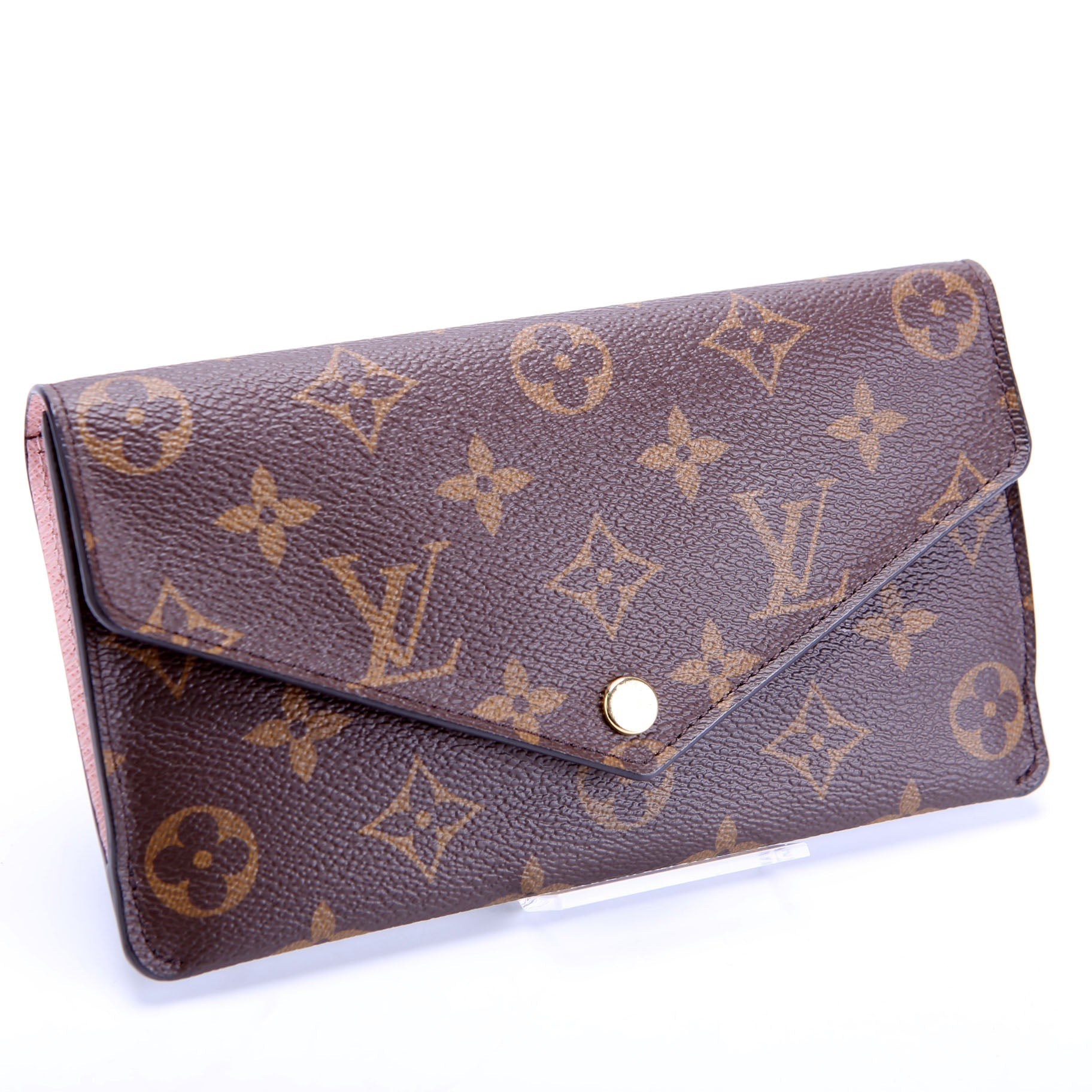 Jeanne Wallet Monogram Pink