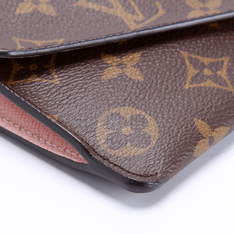 Jeanne Wallet Monogram Pink