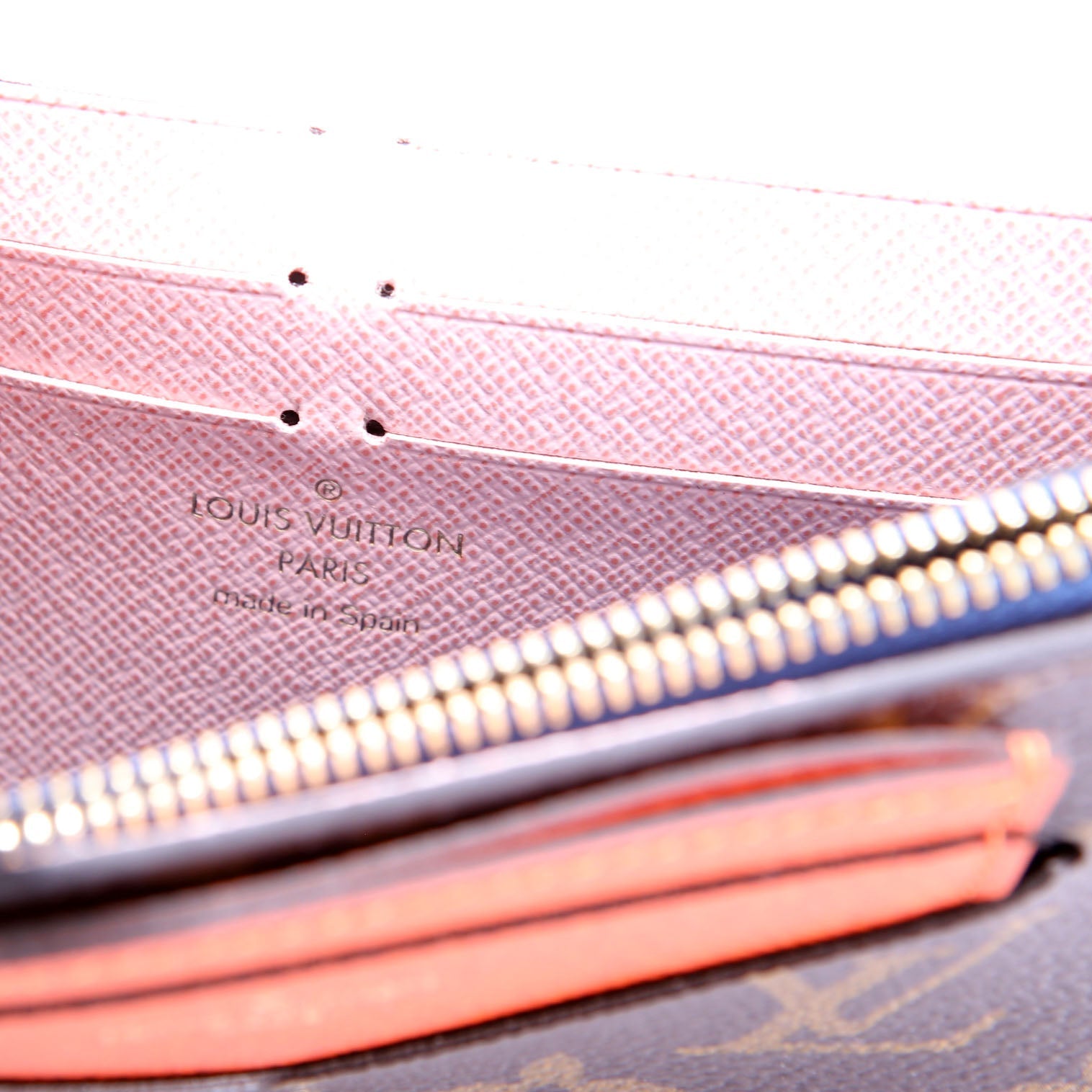 Jeanne Wallet Monogram Pink