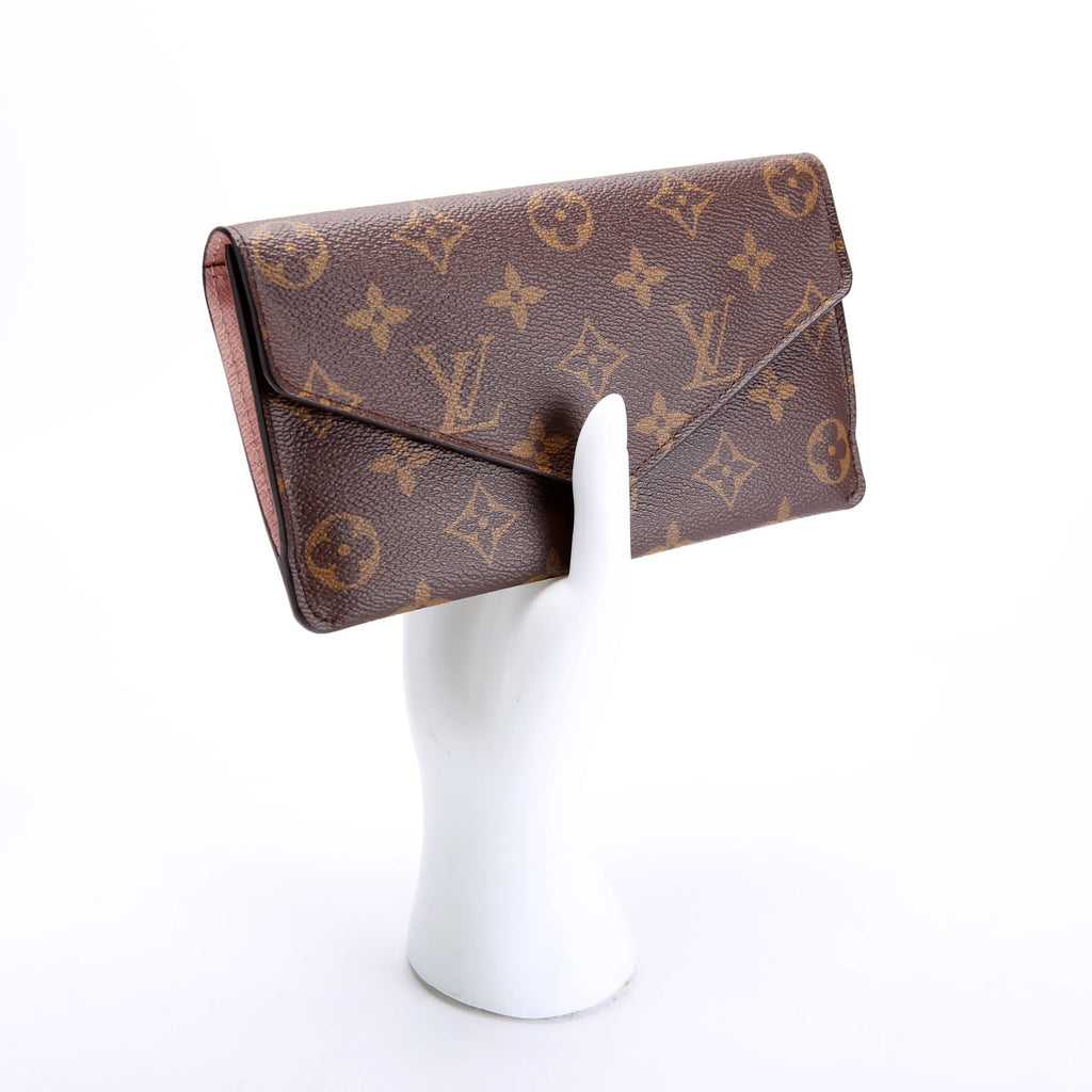 Jeanne Wallet Monogram Pink