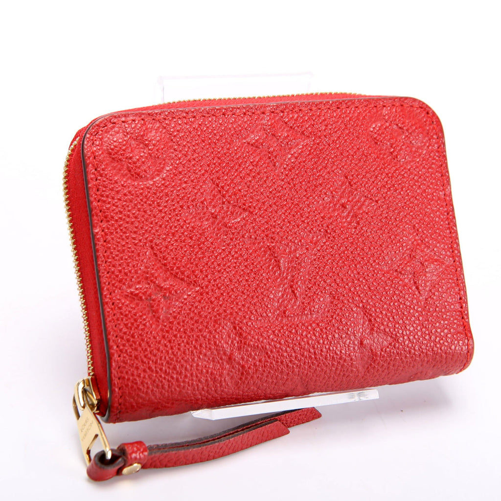 Zippy Coin Purse Empreinte Red