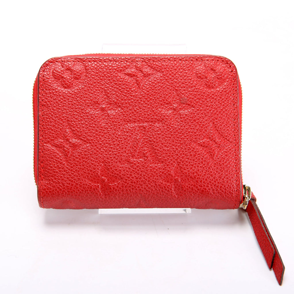 Zippy Coin Purse Empreinte Red