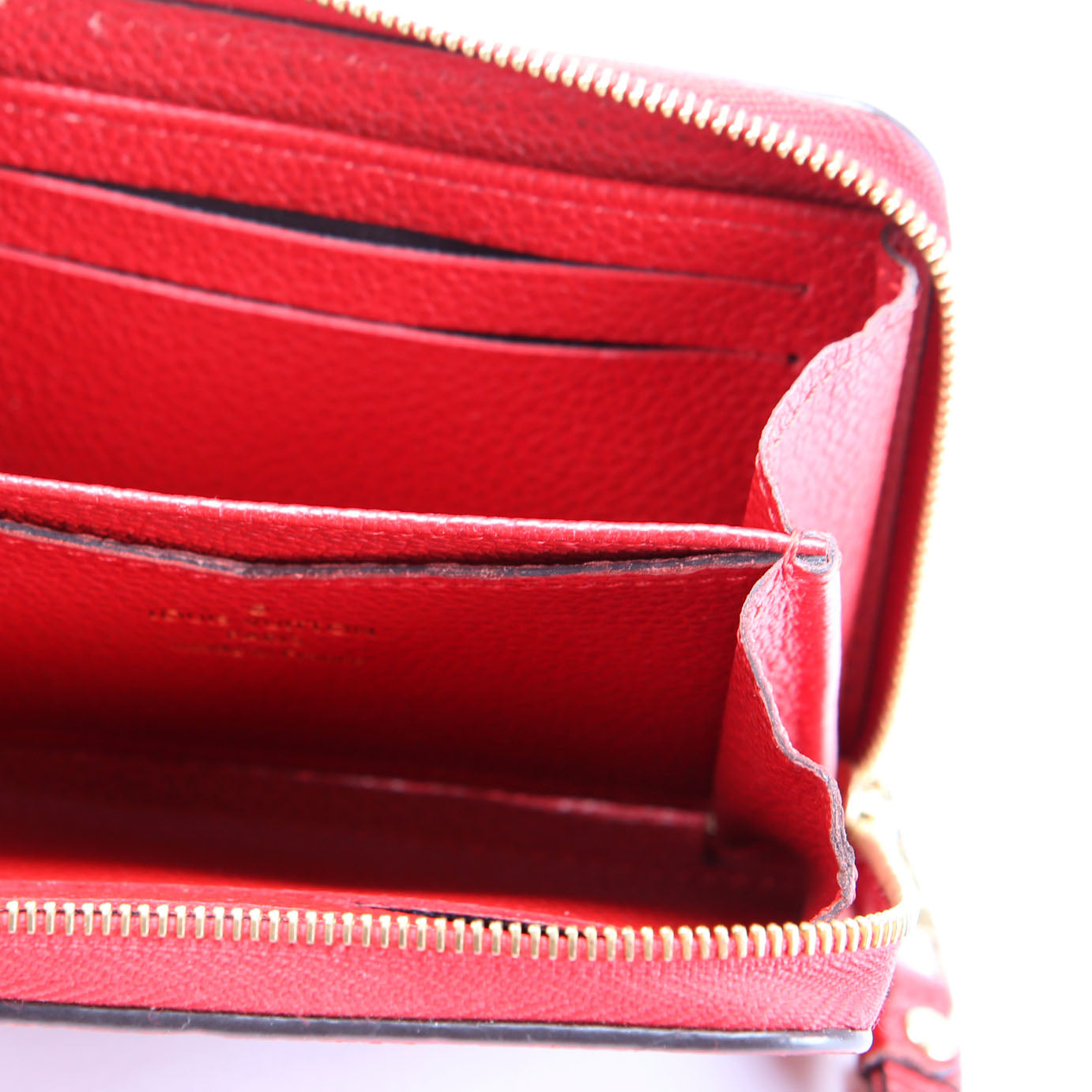Zippy Coin Purse Empreinte Red
