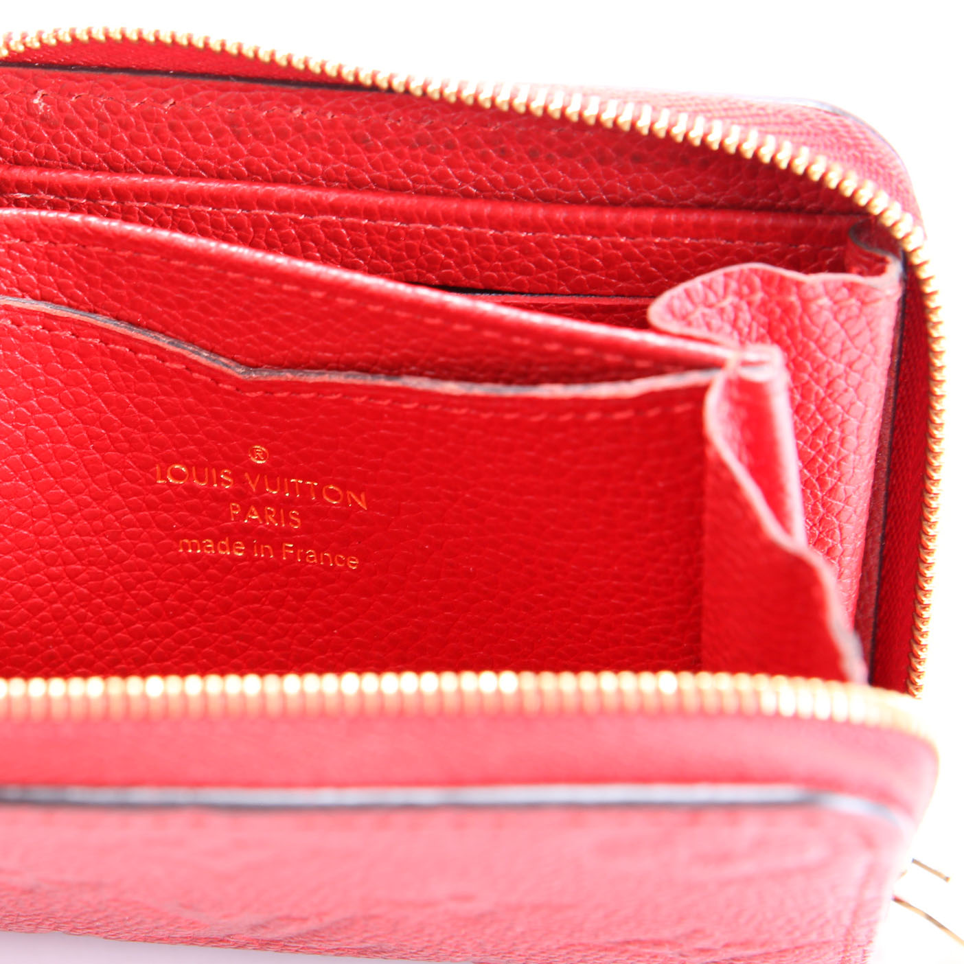 Zippy Coin Purse Empreinte Red