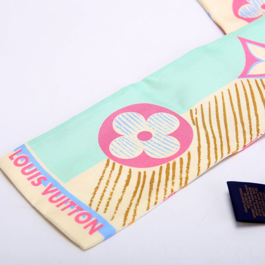 Confidential Bandeau Silk Scarf Multicolor