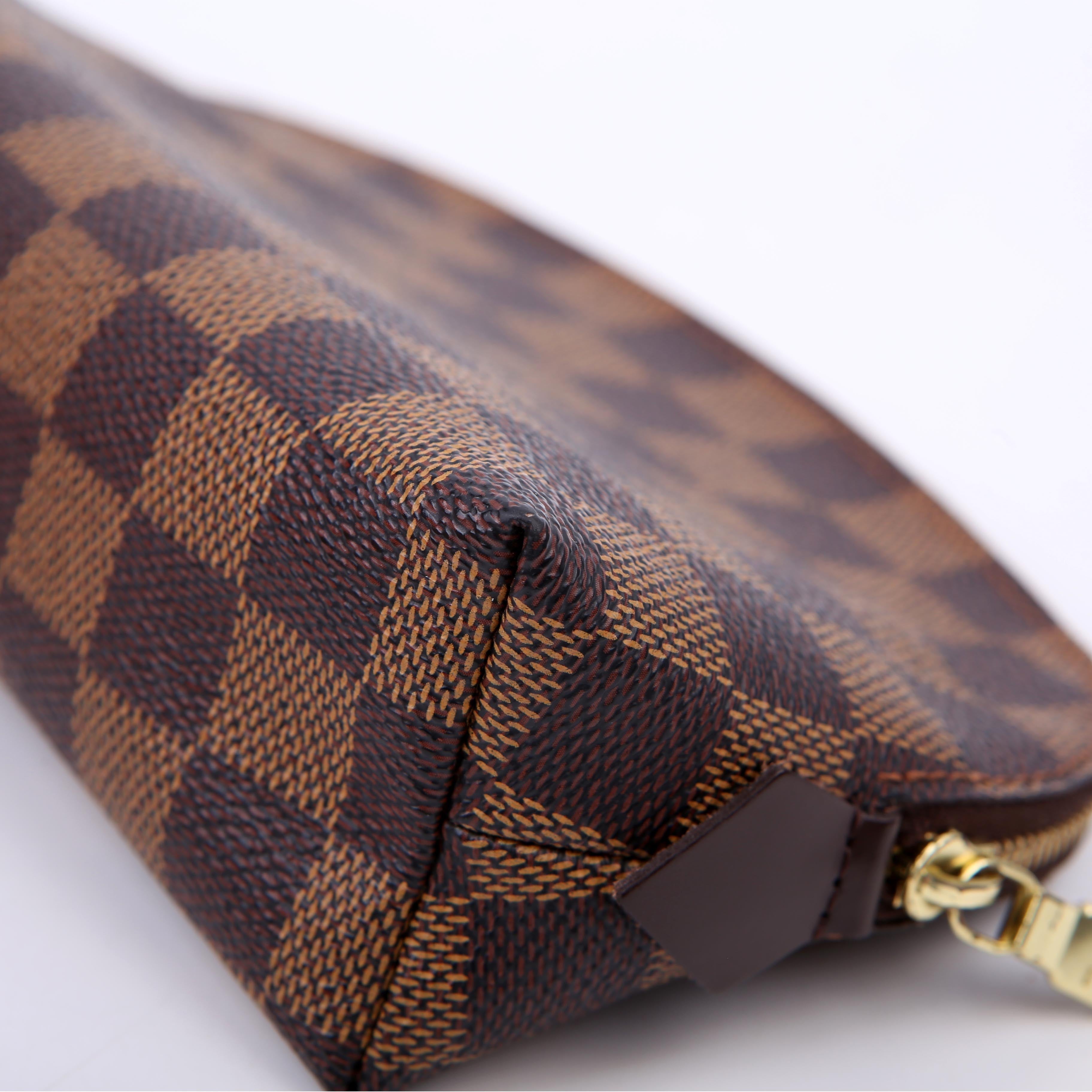 Cosmetic Pouch PM Damier Ebene