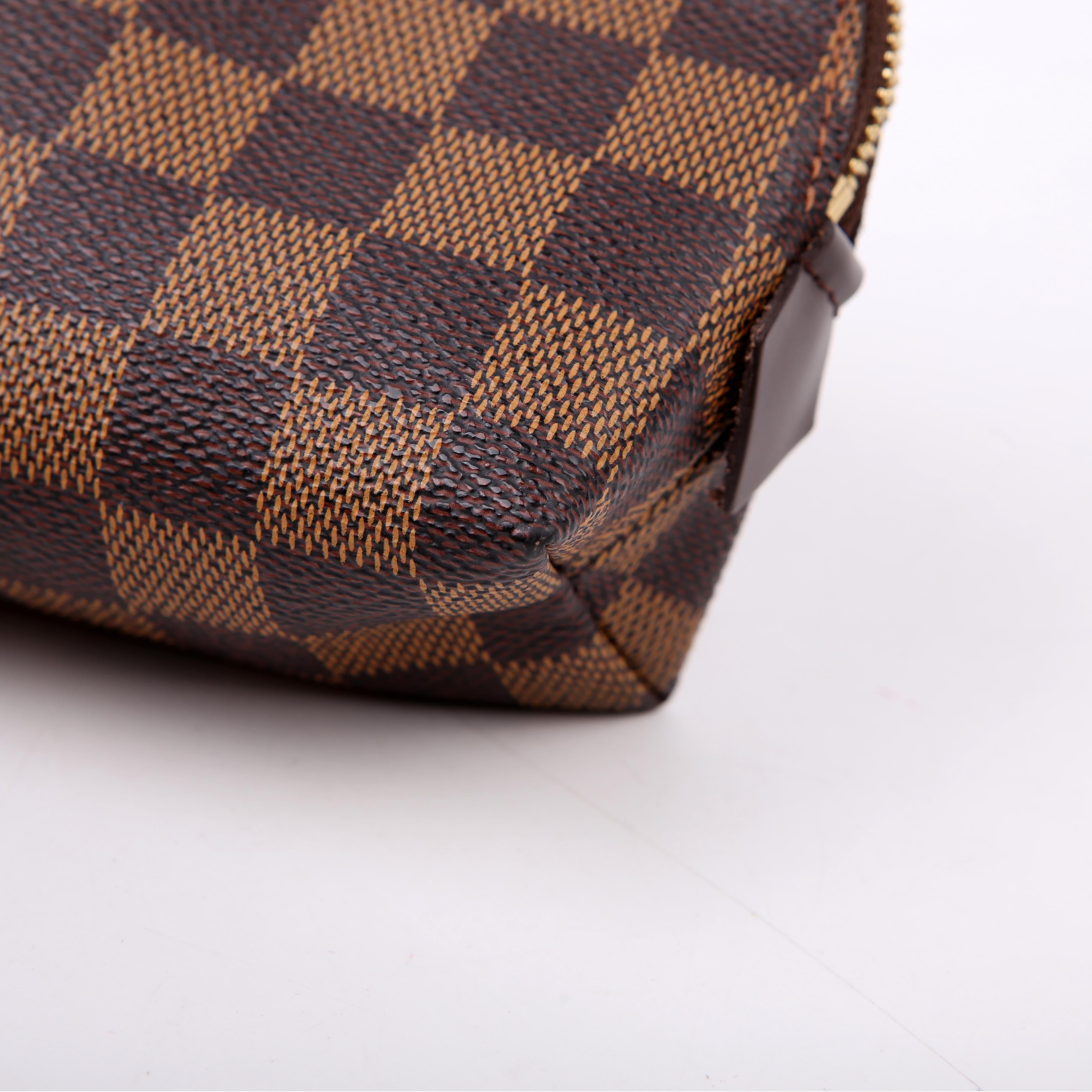 Cosmetic Pouch PM Damier Ebene