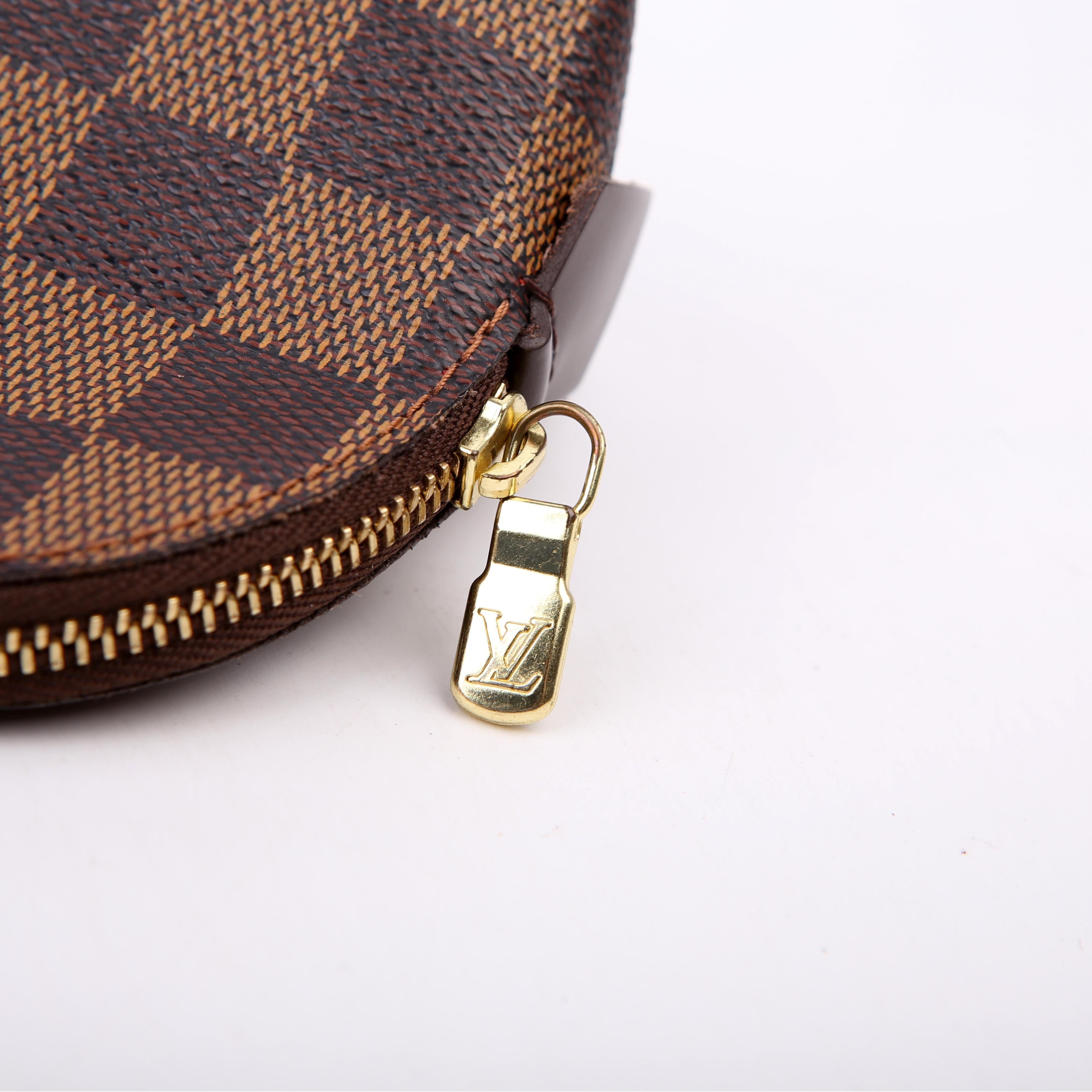 Cosmetic Pouch PM Damier Ebene