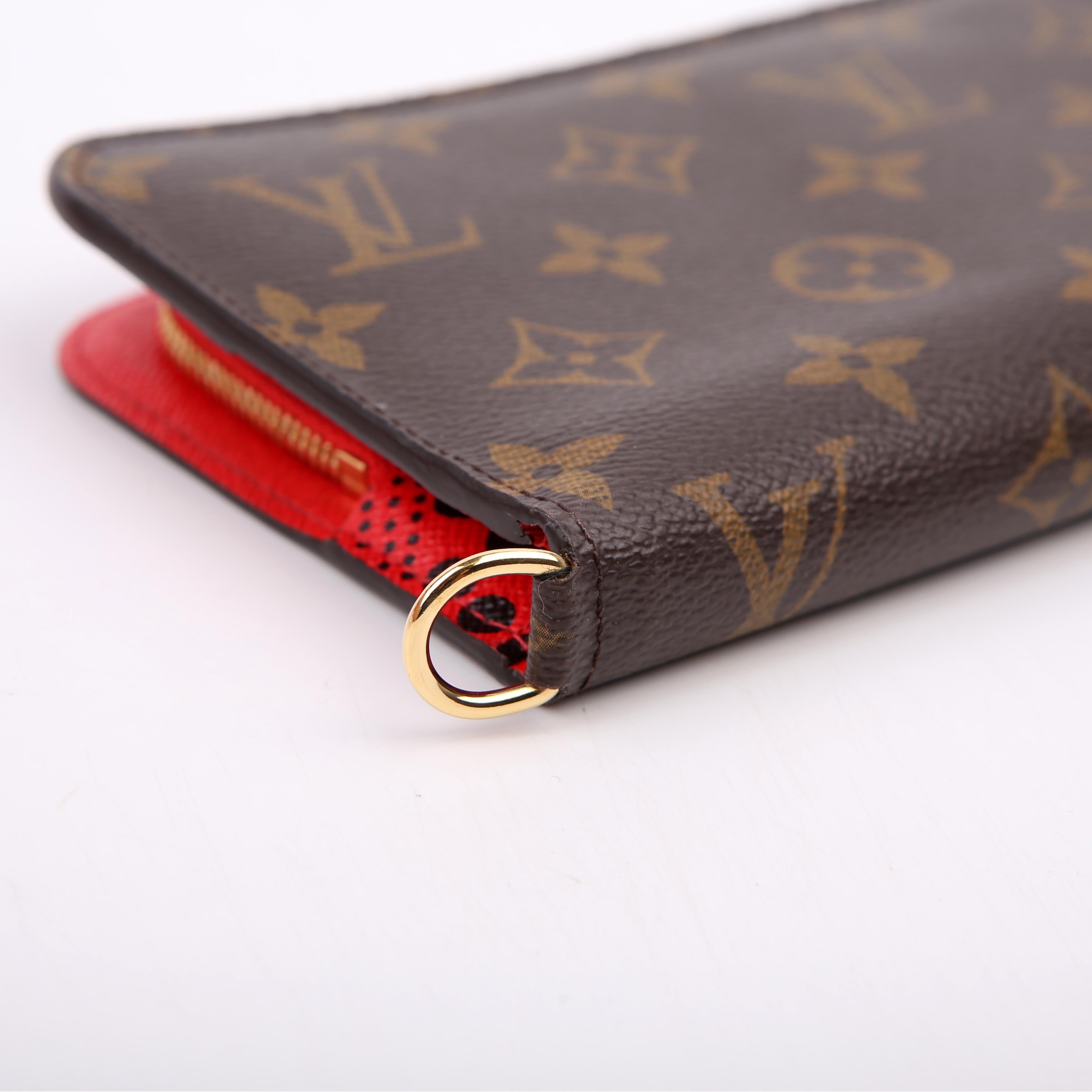Insolite Wallet Kusama Monogram Red