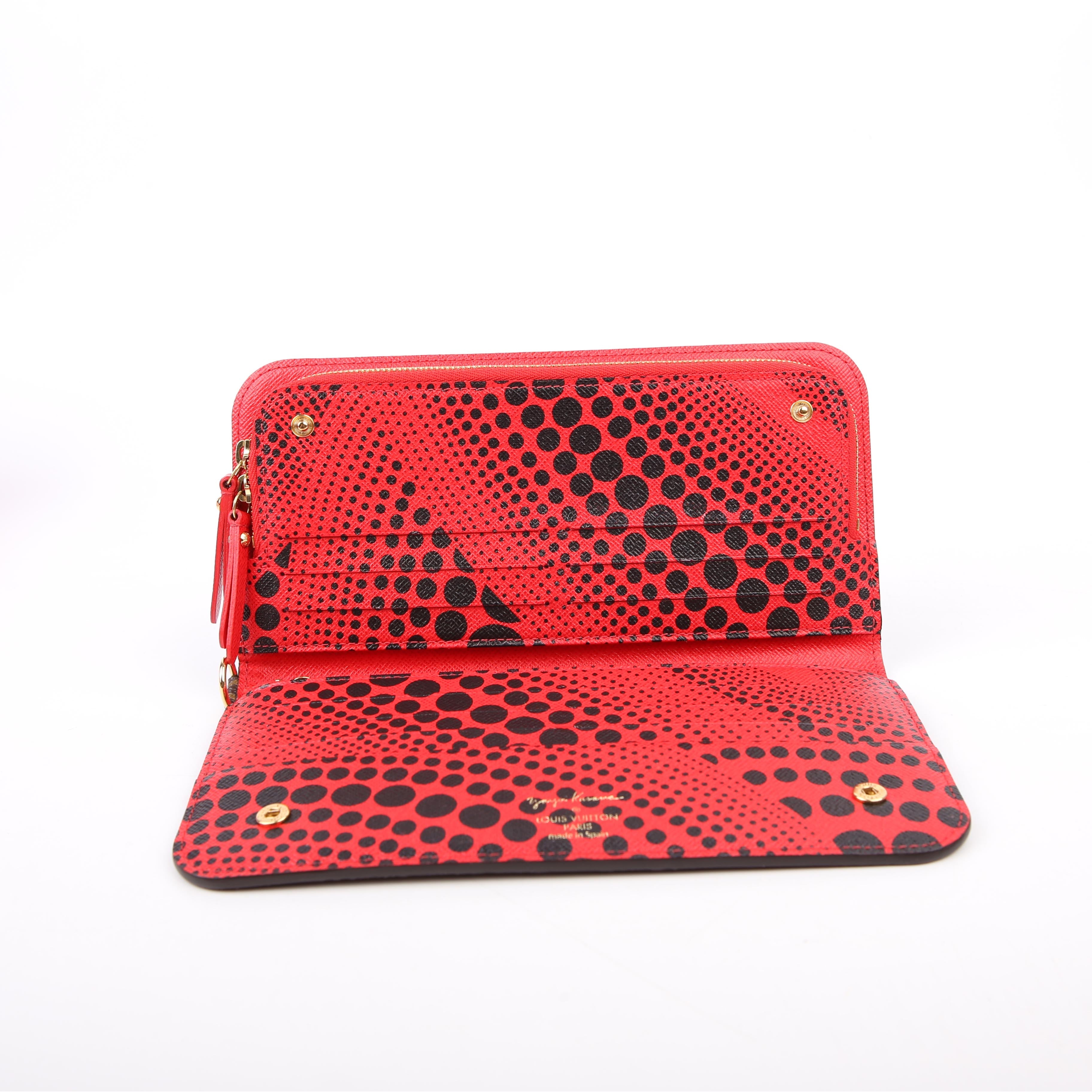 Insolite Wallet Kusama Monogram Red