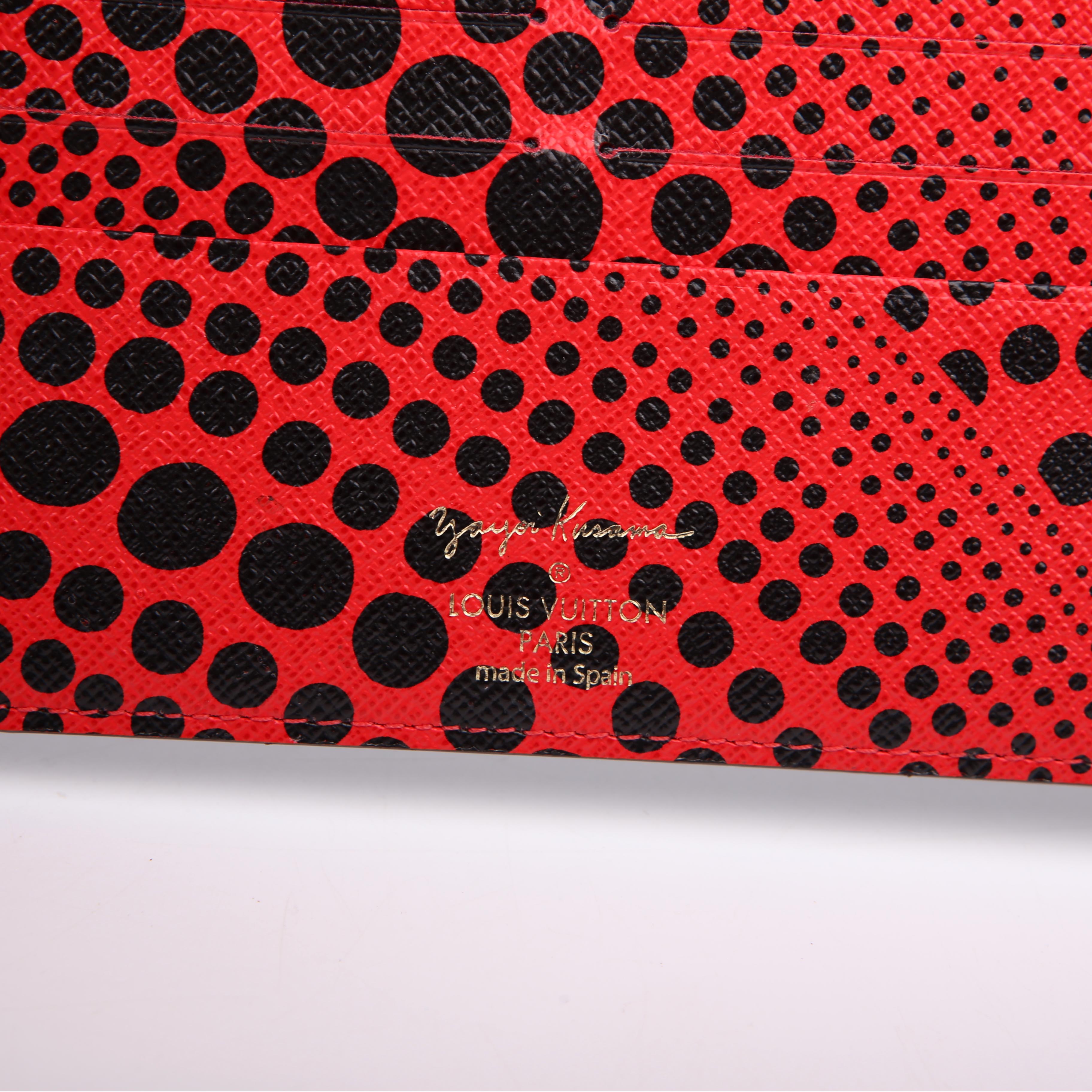Insolite Wallet Kusama Monogram Red