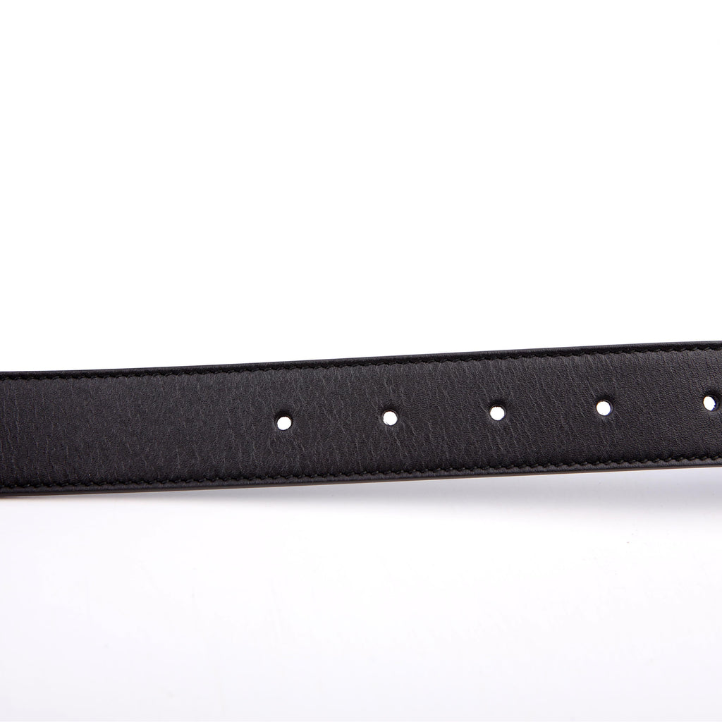 414516 GG Marmont Belt Size 80/32 Black