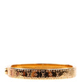 Nanogram Cuff W/Crystals Bracelet Size Medium Gold