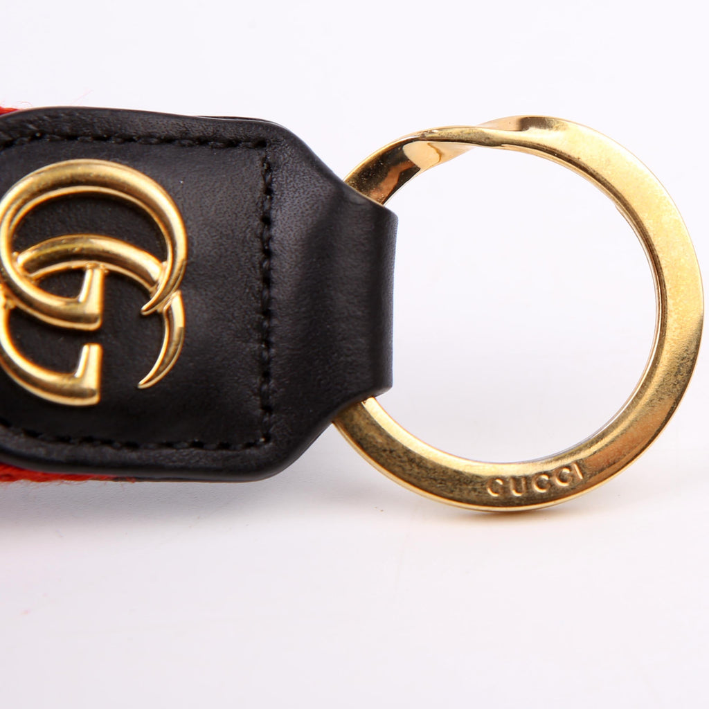 523161 GG Web Key Ring
