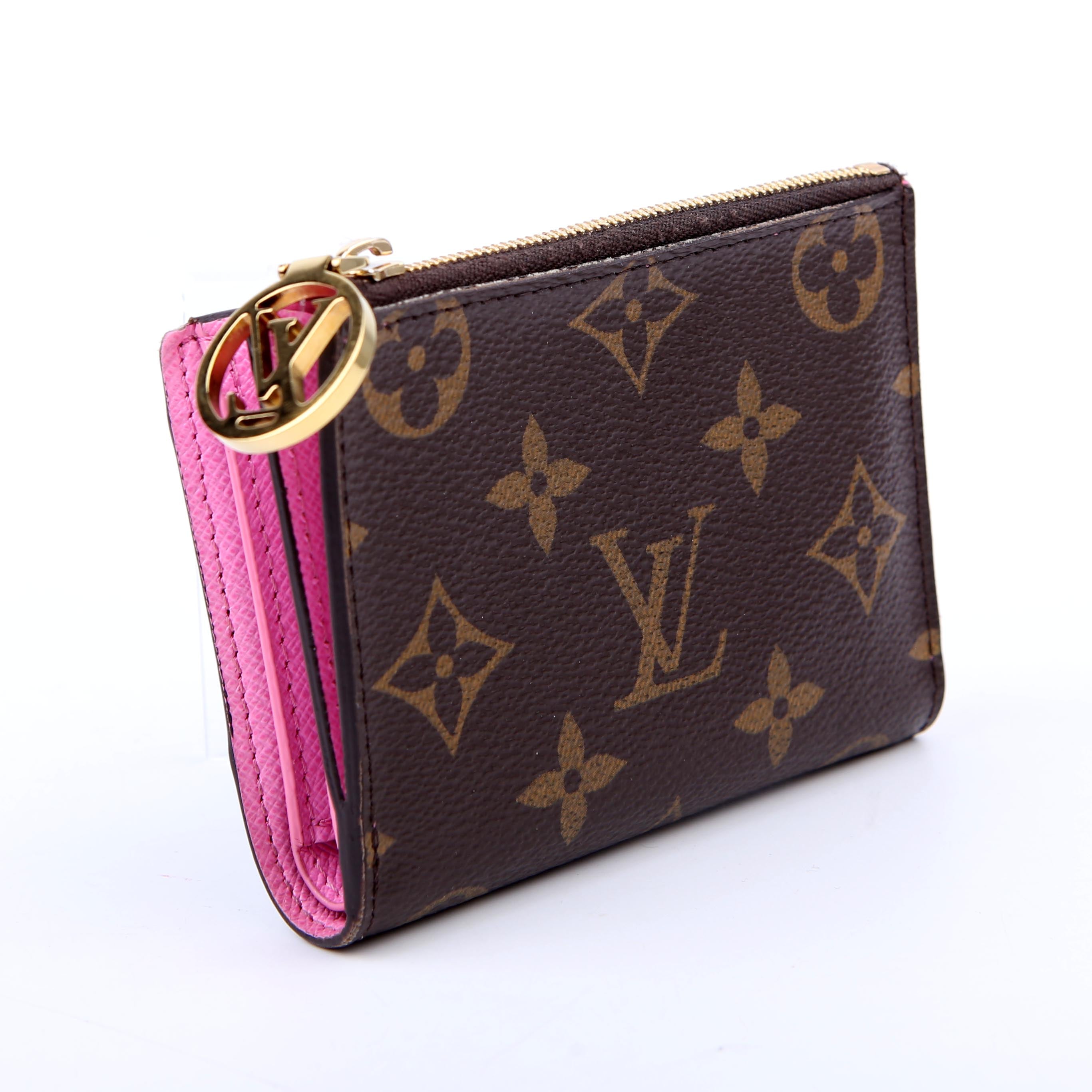 Lisa Wallet Monogram Pink
