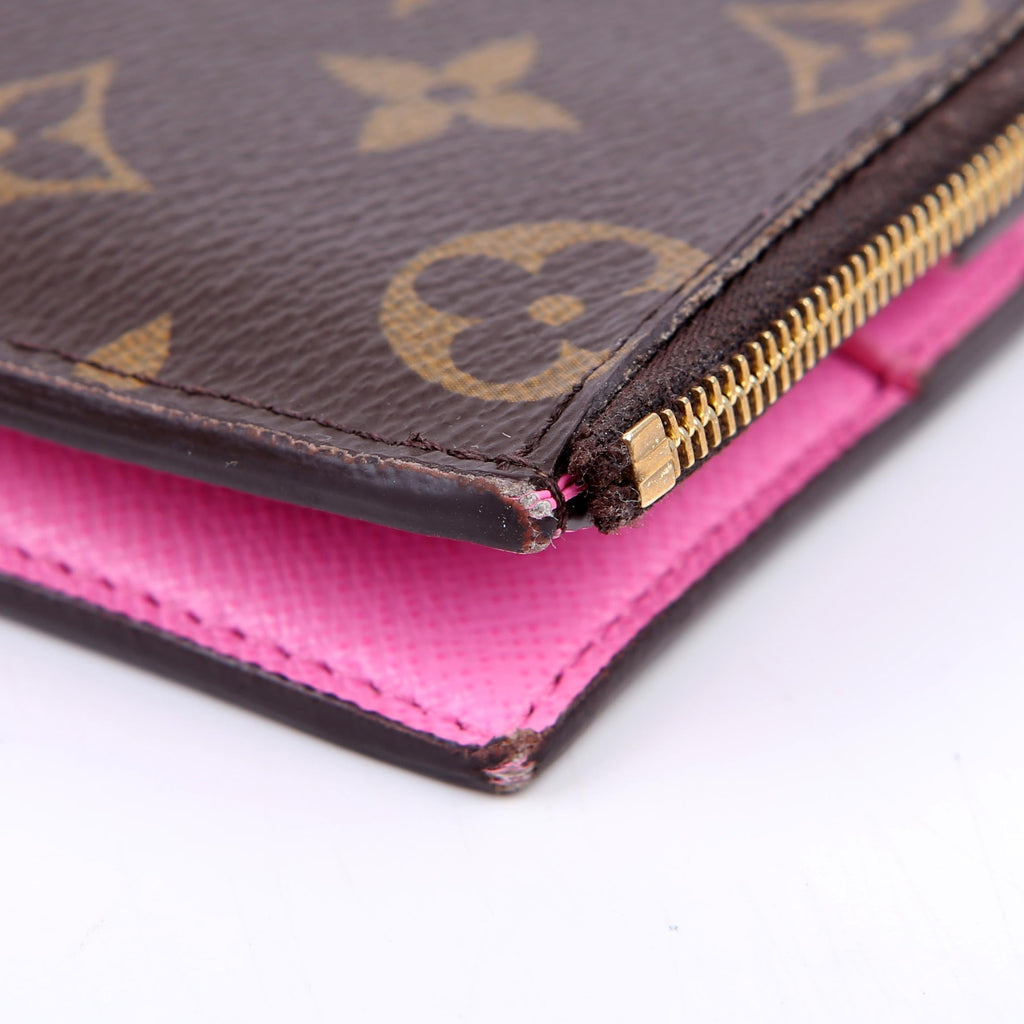 Lisa Wallet Monogram Pink