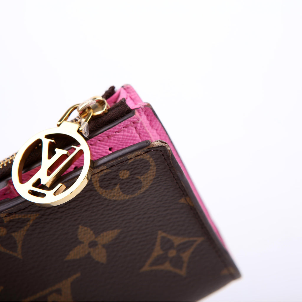 Lisa Wallet Monogram Pink