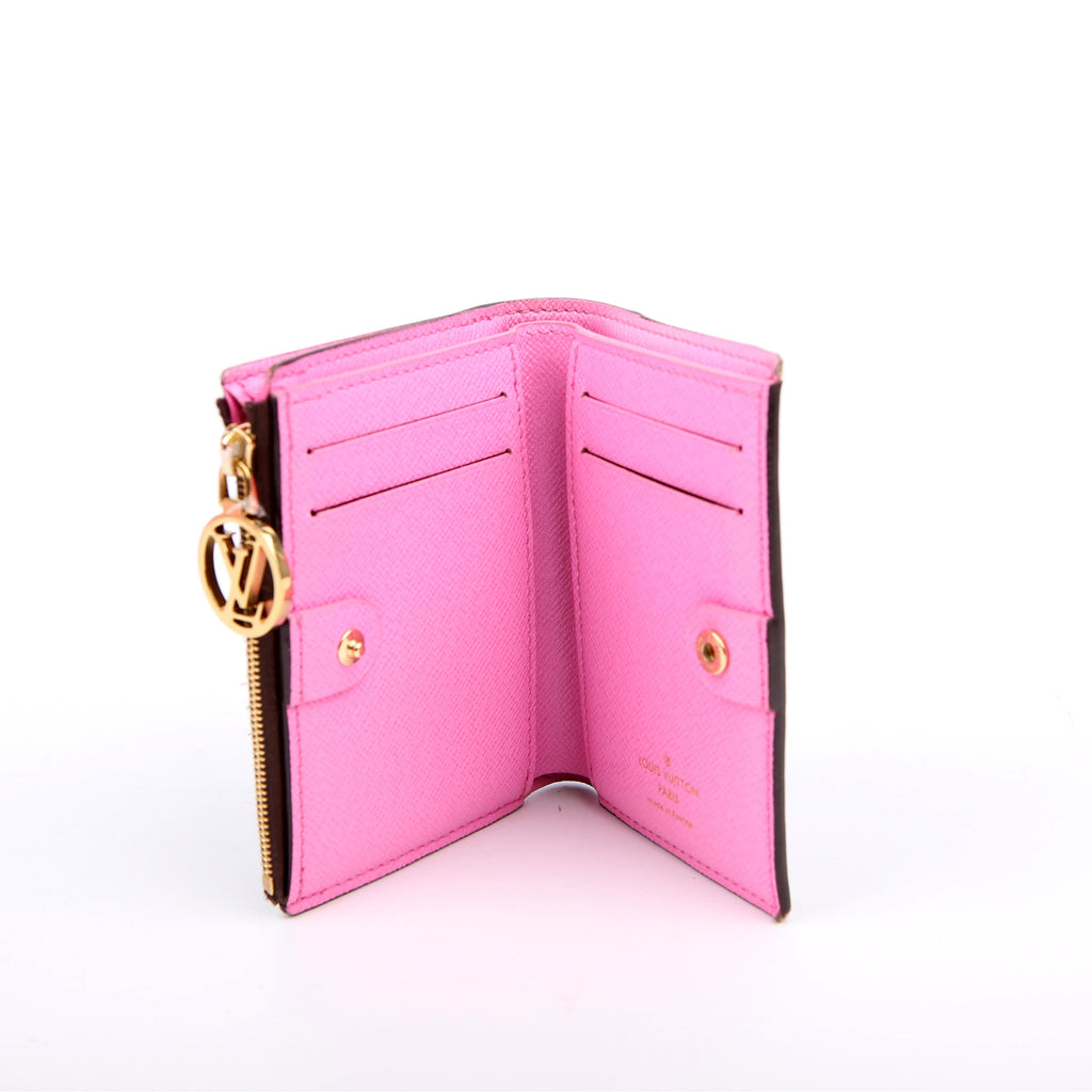 Lisa Wallet Monogram Pink