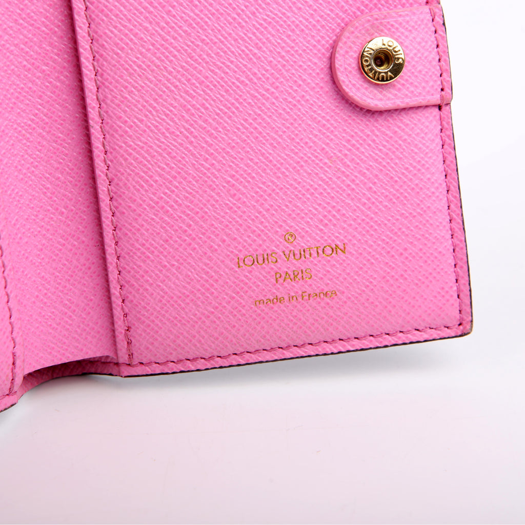Lisa Wallet Monogram Pink