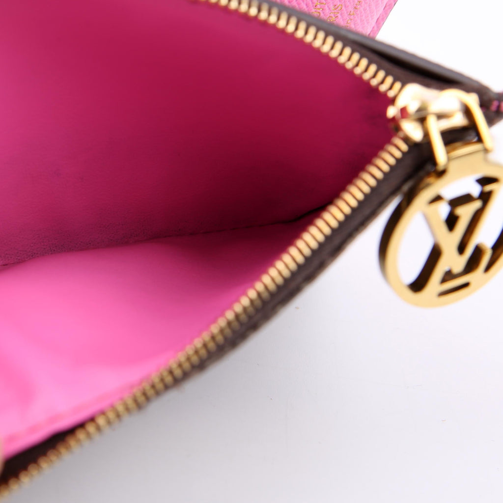 Lisa Wallet Monogram Pink