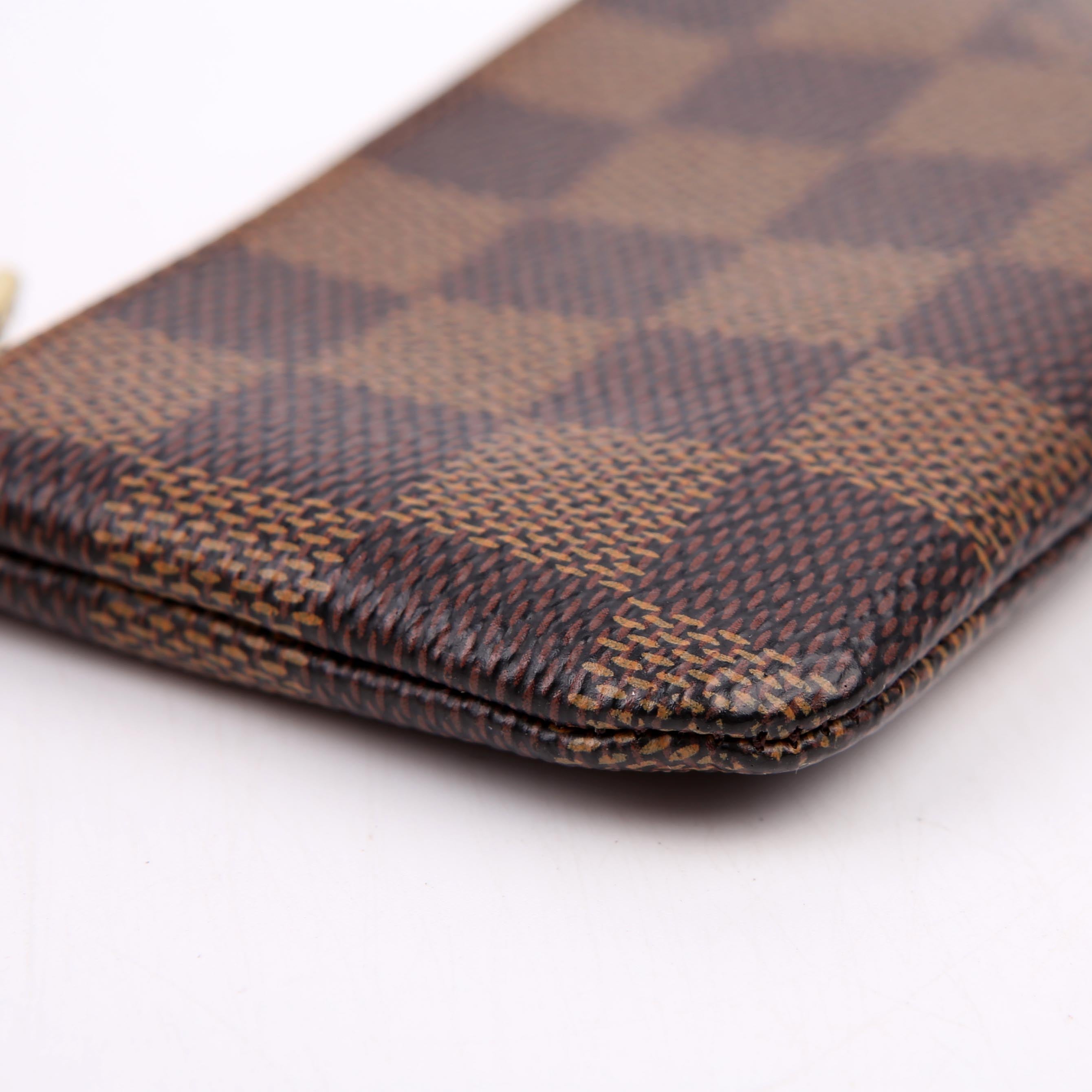 Pochette Cles Damier Ebene