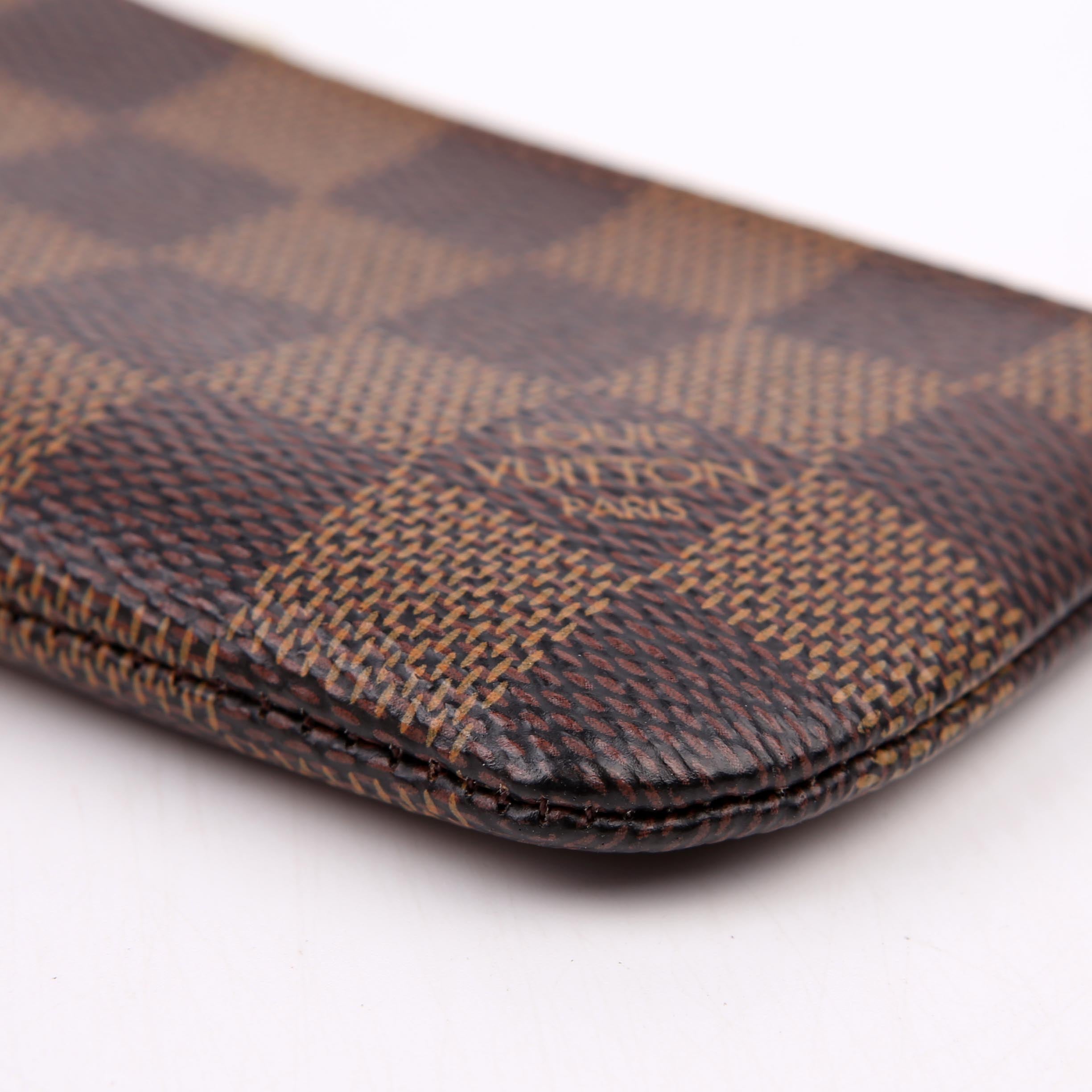 Pochette Cles Damier Ebene