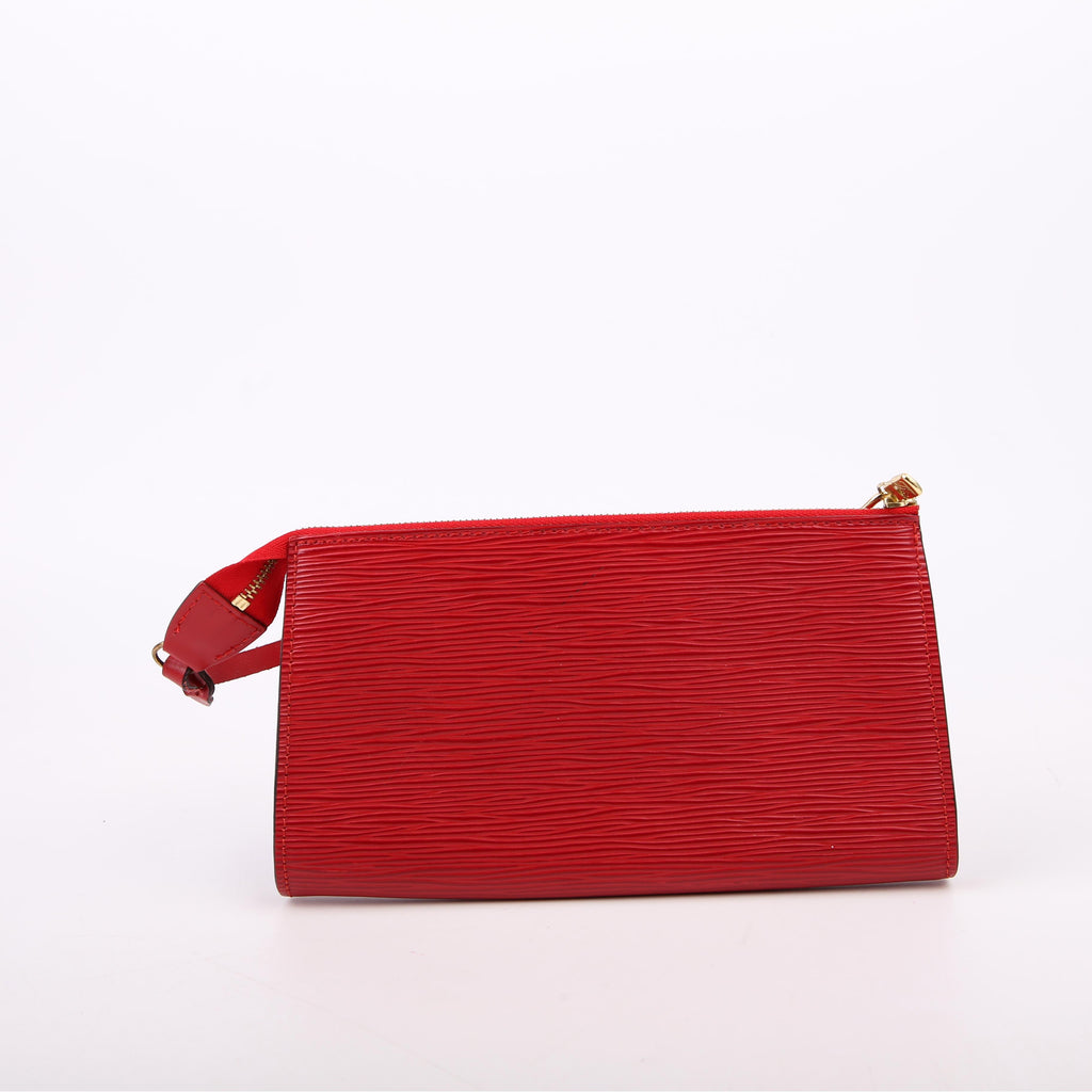Pochette Accessories Epi Red