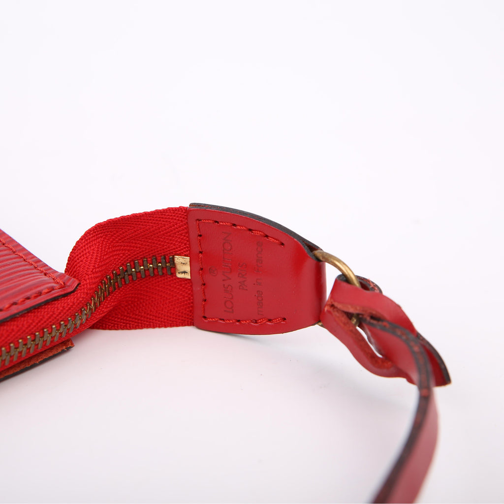 Pochette Accessories Epi Red
