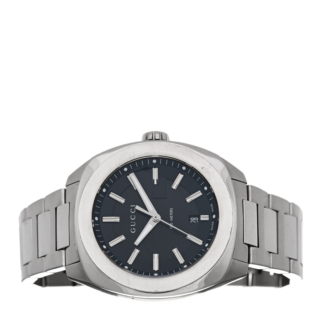 Gucci Stainless Steel 44mm GG2570 Quartz Watch Black