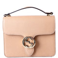 510304 Interlocking Small Crossbody Nude