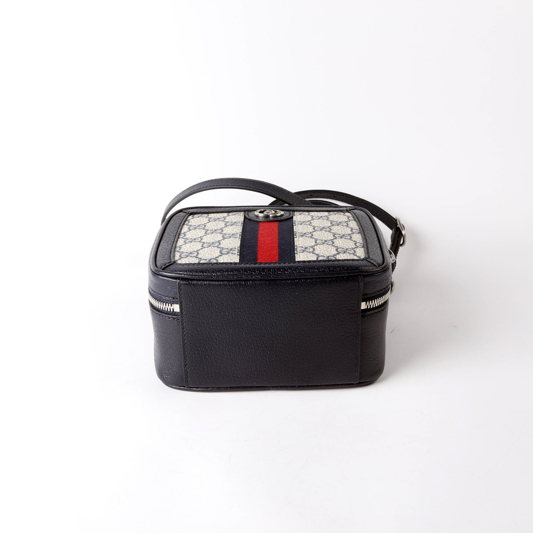 Gucci 772157 GG Supreme Ophidia Mini Top Handle Navy