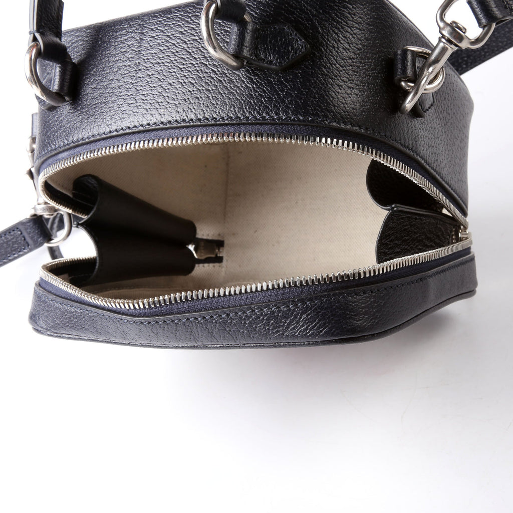 Gucci 772157 GG Supreme Ophidia Mini Top Handle Navy